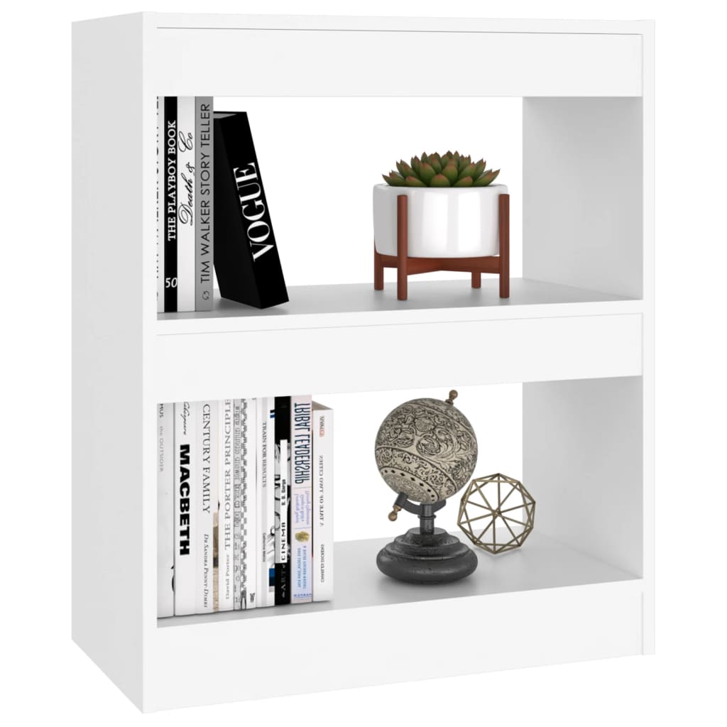 Boekenkast/kamerscherm 60x30x72 cm wit is nu te koop bij PeponiXL, paradijselijk wonen!