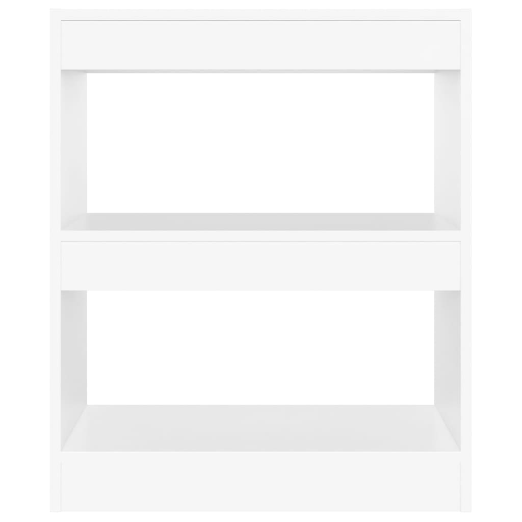 Boekenkast/kamerscherm 60x30x72 cm wit is nu te koop bij PeponiXL, paradijselijk wonen!