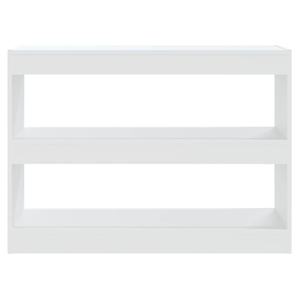 Boekenkast/kamerscherm 100x30x72 cm wit is nu te koop bij PeponiXL, paradijselijk wonen!