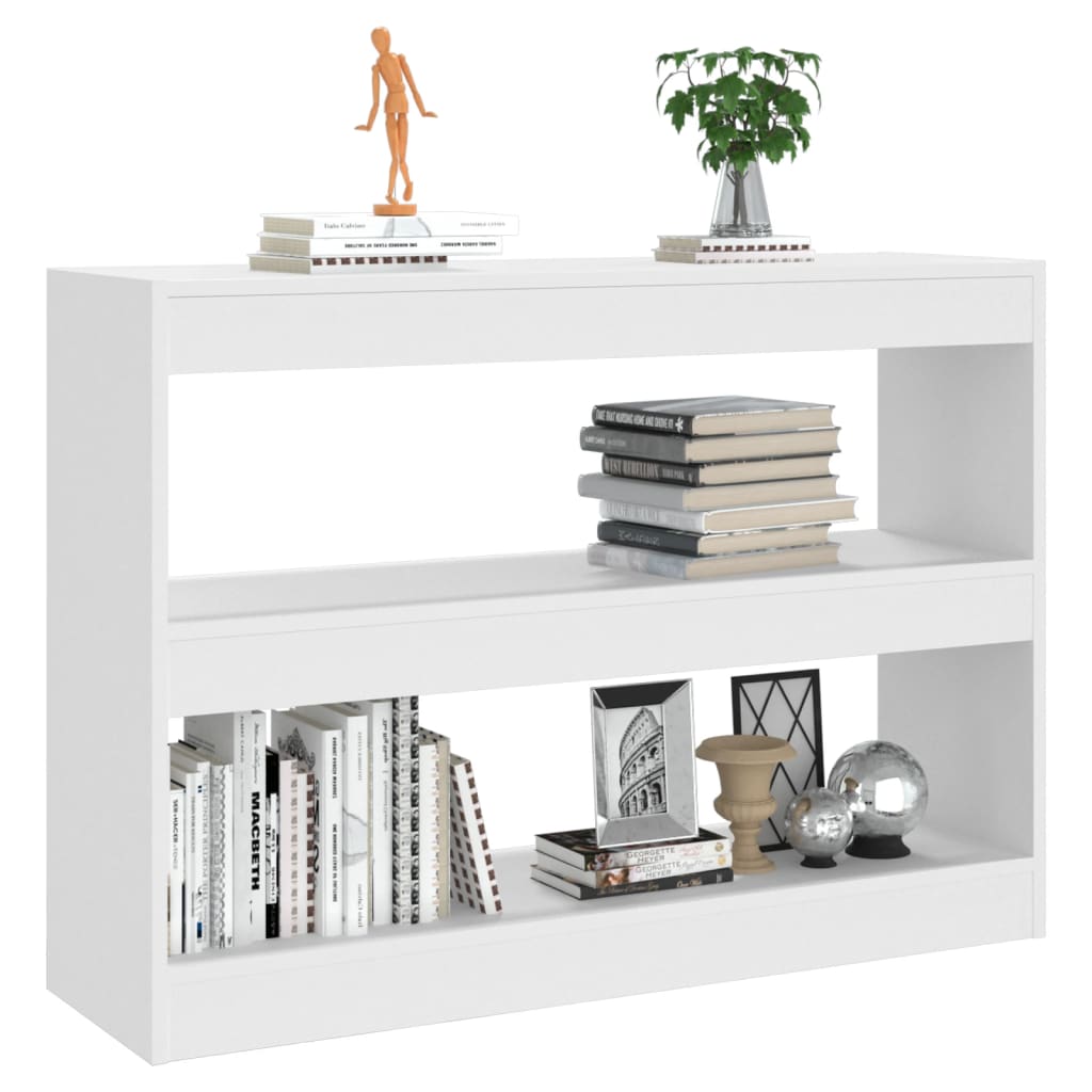 Boekenkast/kamerscherm 100x30x72 cm wit is nu te koop bij PeponiXL, paradijselijk wonen!