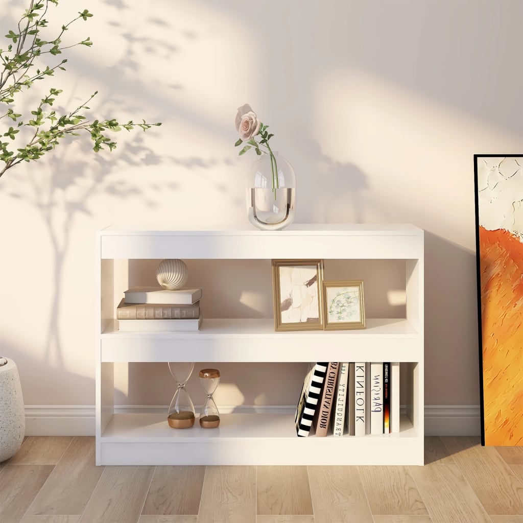 Boekenkast/kamerscherm 100x30x72 cm wit is nu te koop bij PeponiXL, paradijselijk wonen!
