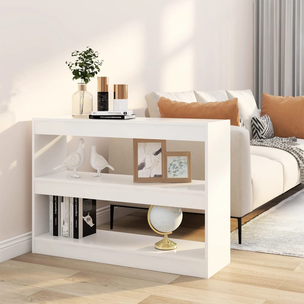 Boekenkast/kamerscherm 100x30x72 cm wit is nu te koop bij PeponiXL, paradijselijk wonen!