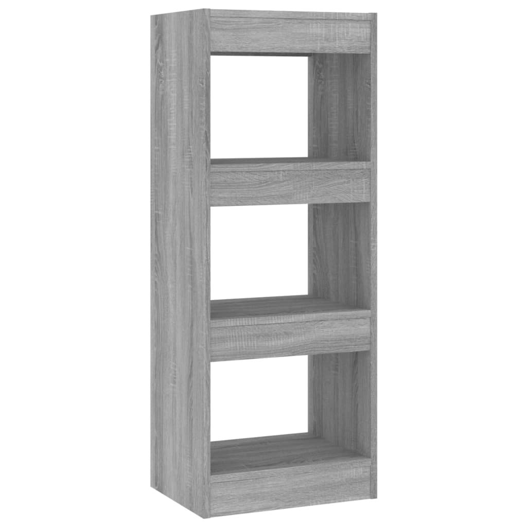Boekenkast/kamerscherm 40x30x103 cm bewerkt hout grijs sonoma is nu te koop bij PeponiXL, paradijselijk wonen!