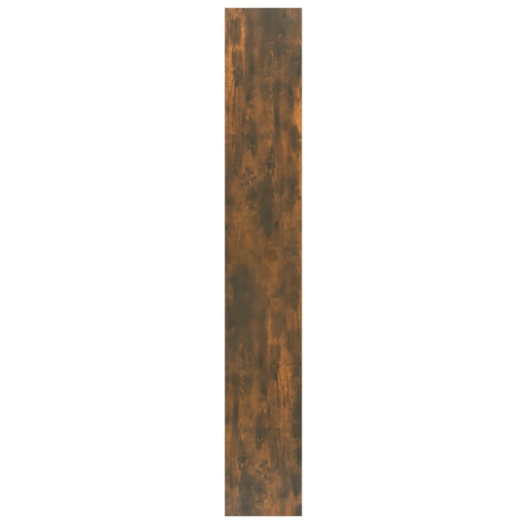 Boekenkast/kamerscherm 40x30x198 cm gerookt eikenkleurig is nu te koop bij PeponiXL, paradijselijk wonen!