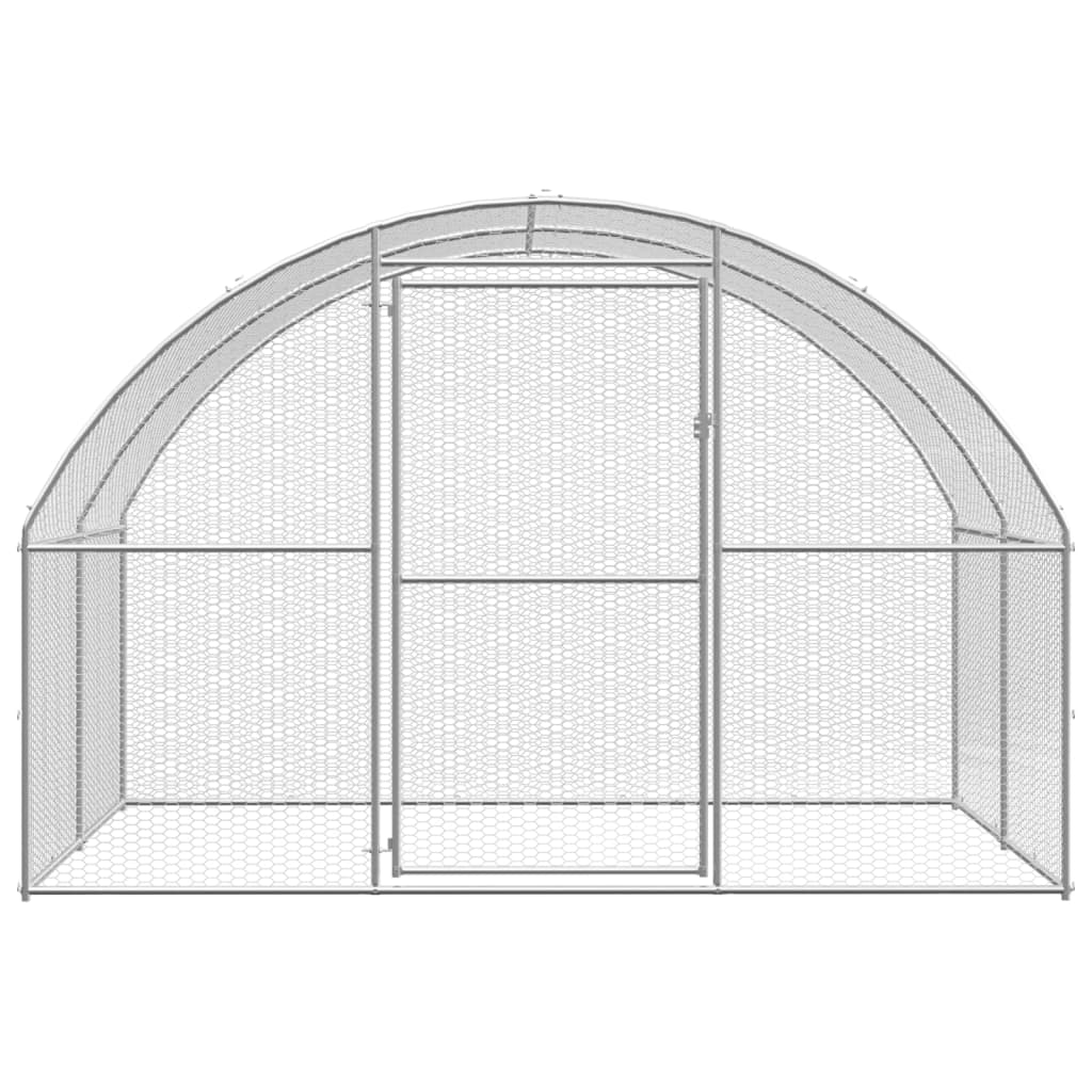Kippenren 3x10x2 m gegalvaniseerd staal is nu te koop bij PeponiXL, paradijselijk wonen!