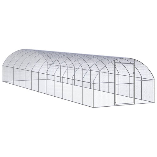 Kippenren 3x12x2 m gegalvaniseerd staal is nu te koop bij PeponiXL, paradijselijk wonen!