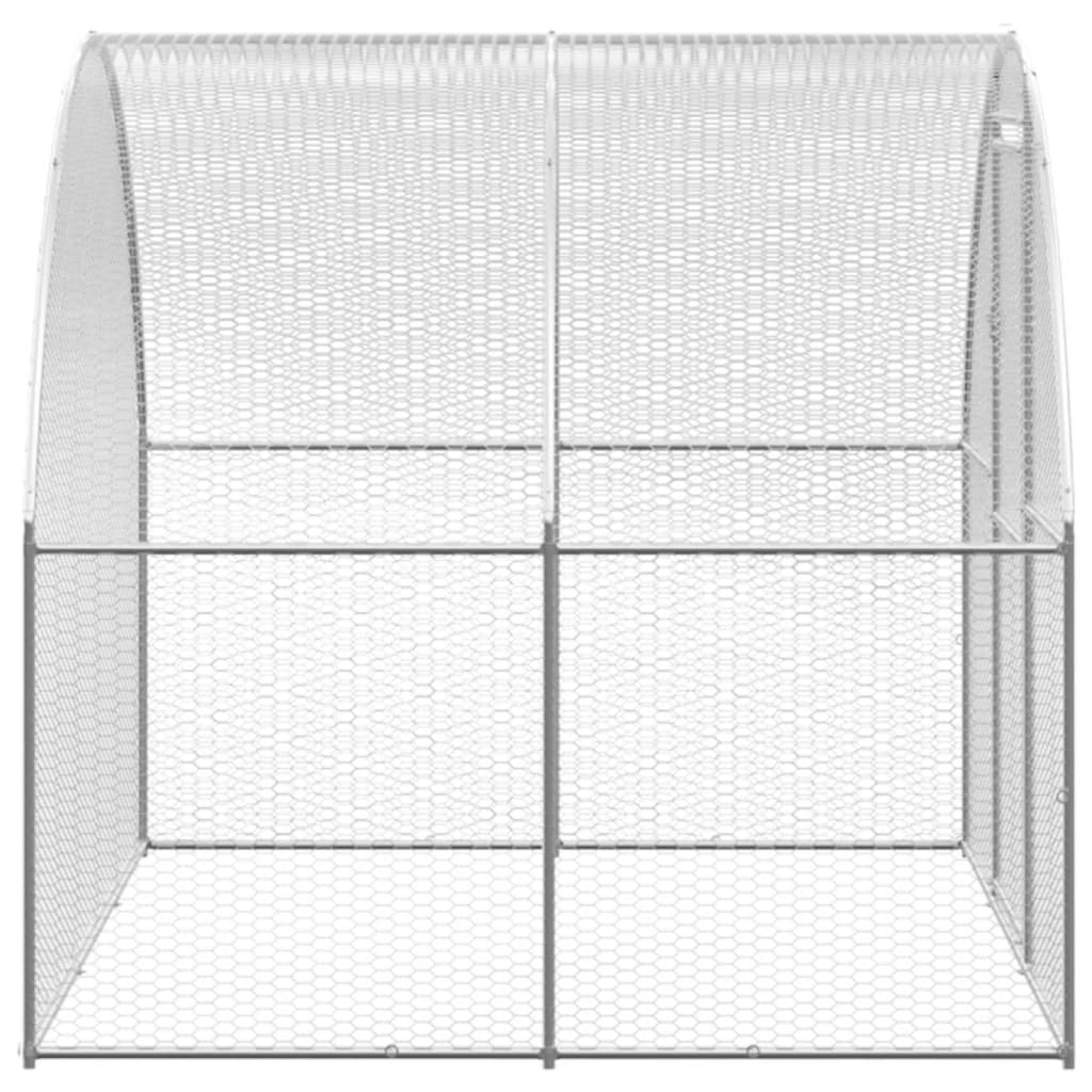 Kippenren 3x16x2 m gegalvaniseerd staal is nu te koop bij PeponiXL, paradijselijk wonen!