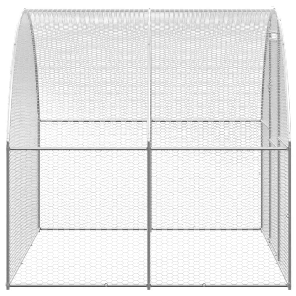 Kippenren 3x4x2 m gegalvaniseerd staal is nu te koop bij PeponiXL, paradijselijk wonen!