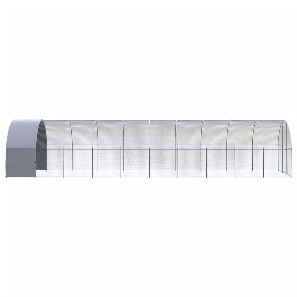 Kippenren 3x10x2 m gegalvaniseerd staal is nu te koop bij PeponiXL, paradijselijk wonen!