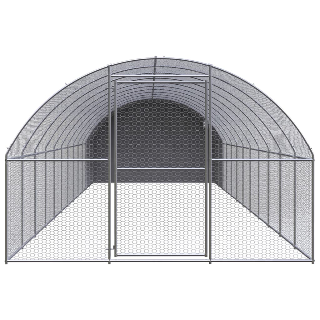 Kippenren 3x12x2 m gegalvaniseerd staal is nu te koop bij PeponiXL, paradijselijk wonen!
