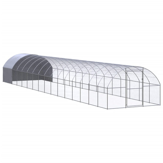 Kippenren 3x16x2 m gegalvaniseerd staal is nu te koop bij PeponiXL, paradijselijk wonen!