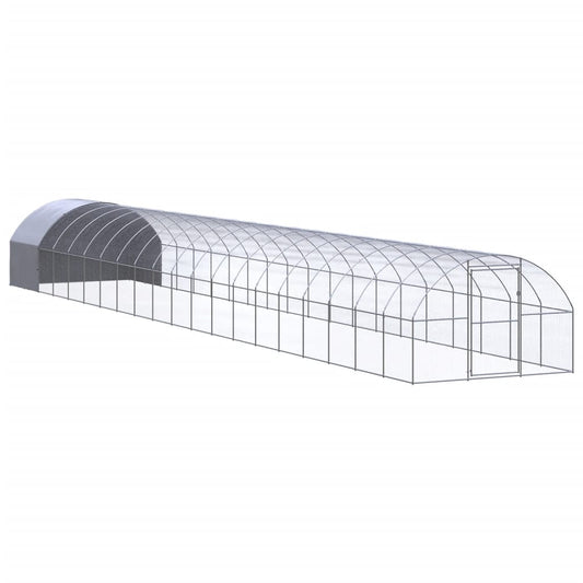 Kippenren 3x20x2 m gegalvaniseerd staal is nu te koop bij PeponiXL, paradijselijk wonen!
