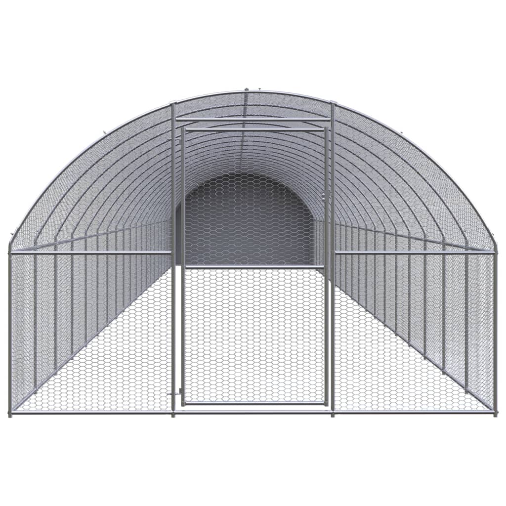Kippenren 3x20x2 m gegalvaniseerd staal is nu te koop bij PeponiXL, paradijselijk wonen!