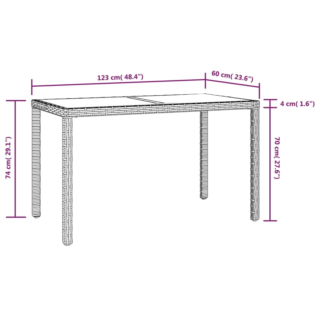 3-delige Tuinset met kussens poly rattan grijs is nu te koop bij PeponiXL, paradijselijk wonen!