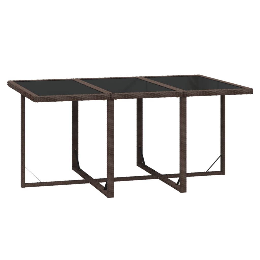 7-delige Tuinset met kussens poly rattan bruin is nu te koop bij PeponiXL, paradijselijk wonen!