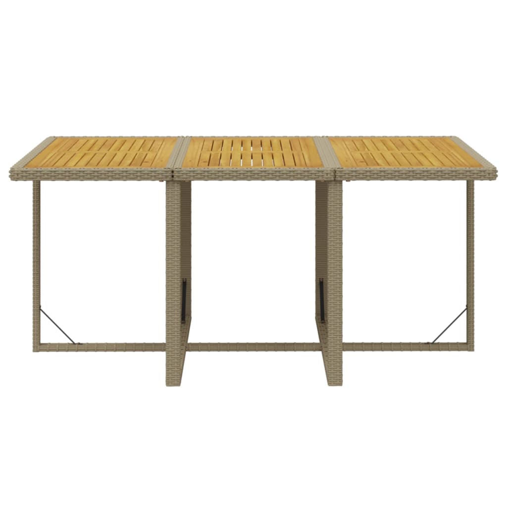 7-delige Tuinset met kussens poly rattan beige is nu te koop bij PeponiXL, paradijselijk wonen!