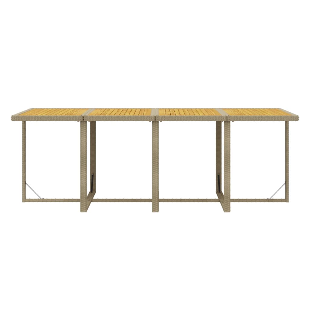 13-delige Tuinset met kussens poly rattan beige is nu te koop bij PeponiXL, paradijselijk wonen!