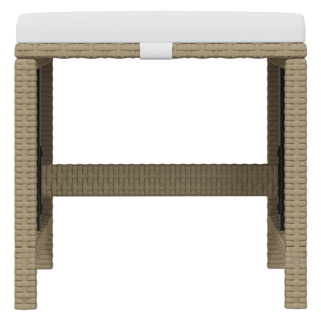 21-delige Tuinset met kussens poly rattan beige is nu te koop bij PeponiXL, paradijselijk wonen!