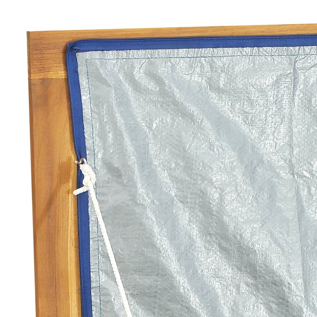 Tuinbox 200x50x55 cm massief teakhout is nu te koop bij PeponiXL, paradijselijk wonen!