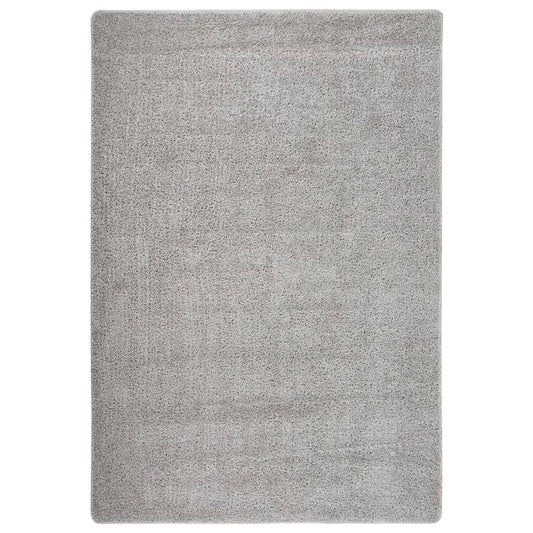 Vloerkleed shaggy anti-slip 120x170 cm lichtgrijs is nu te koop bij PeponiXL, paradijselijk wonen!