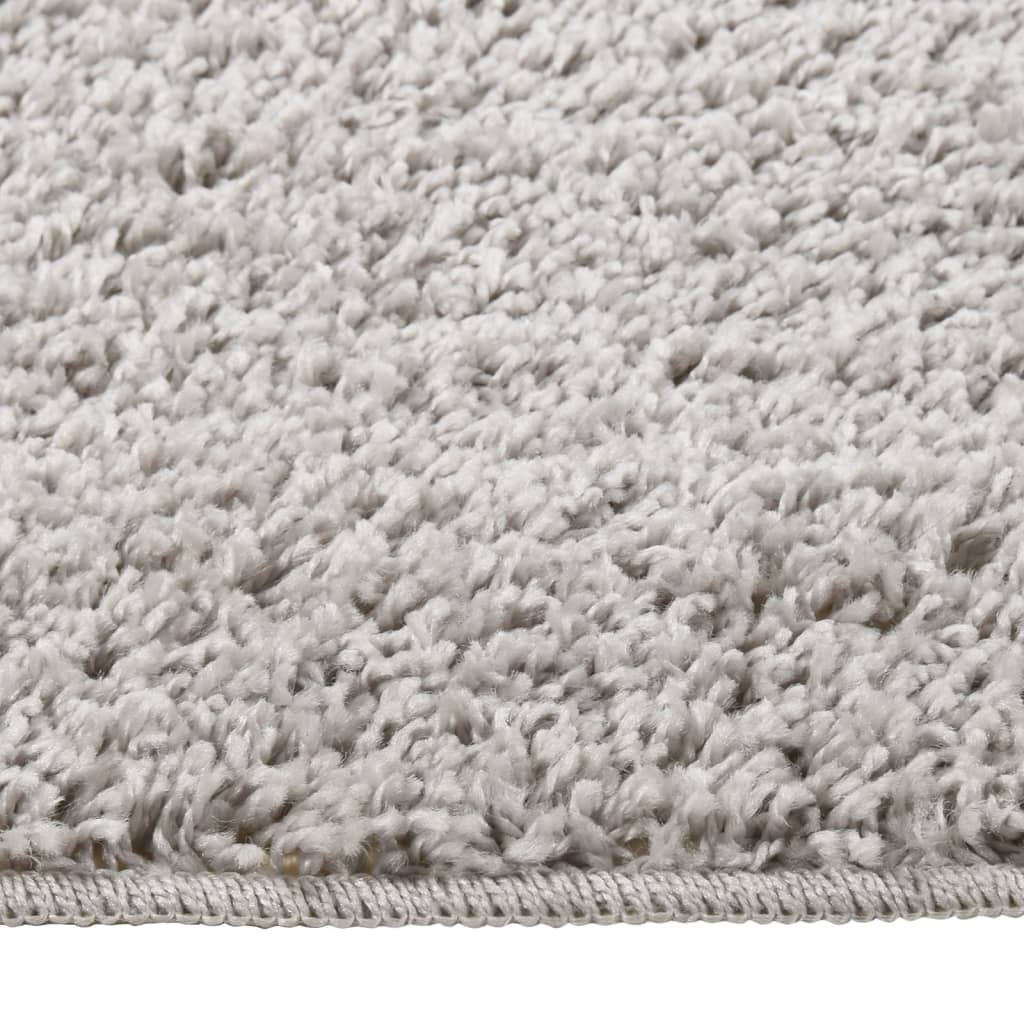 Vloerkleed shaggy anti-slip 120x170 cm lichtgrijs is nu te koop bij PeponiXL, paradijselijk wonen!
