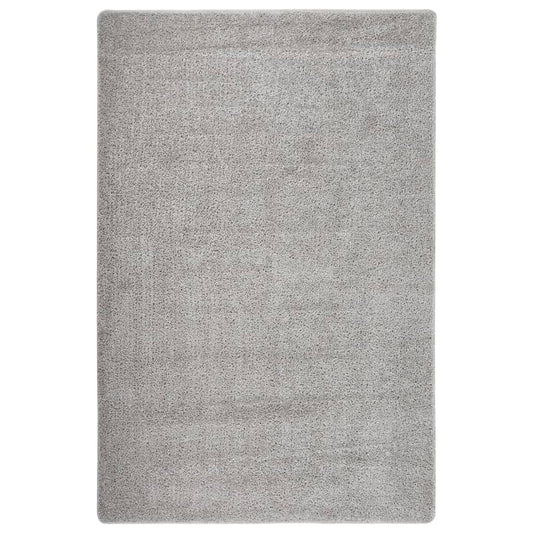 Vloerkleed shaggy anti-slip 200x290 cm lichtgrijs is nu te koop bij PeponiXL, paradijselijk wonen!