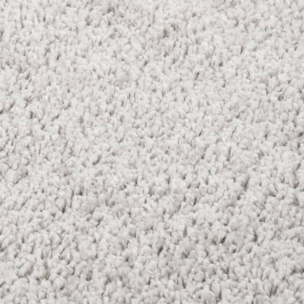 Vloerkleed shaggy anti-slip 200x290 cm lichtgrijs is nu te koop bij PeponiXL, paradijselijk wonen!
