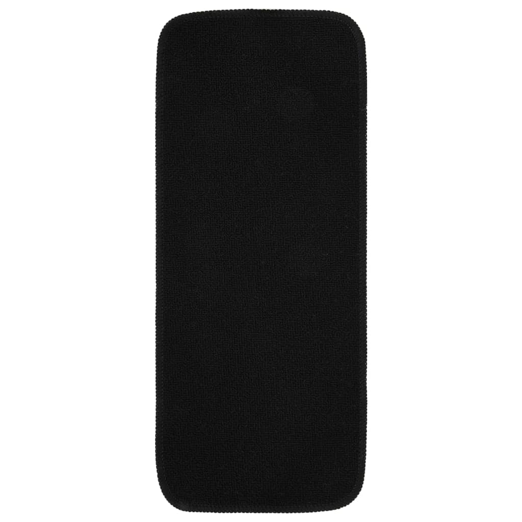 Trapmatten 15 st anti-slip rechthoekig 60x25 cm zwart is nu te koop bij PeponiXL, paradijselijk wonen!