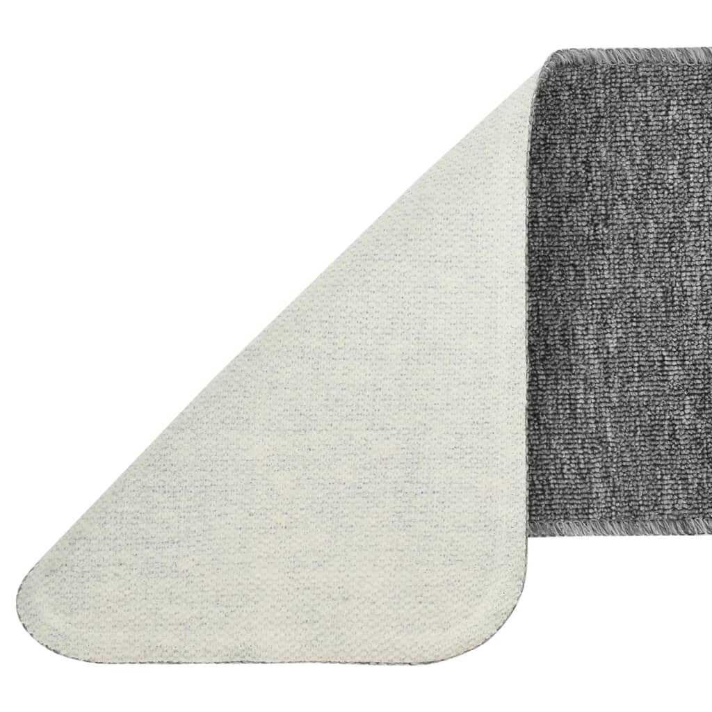 Trapmatten 15 st anti-slip rechthoekig 60x25 cm grijs is nu te koop bij PeponiXL, paradijselijk wonen!