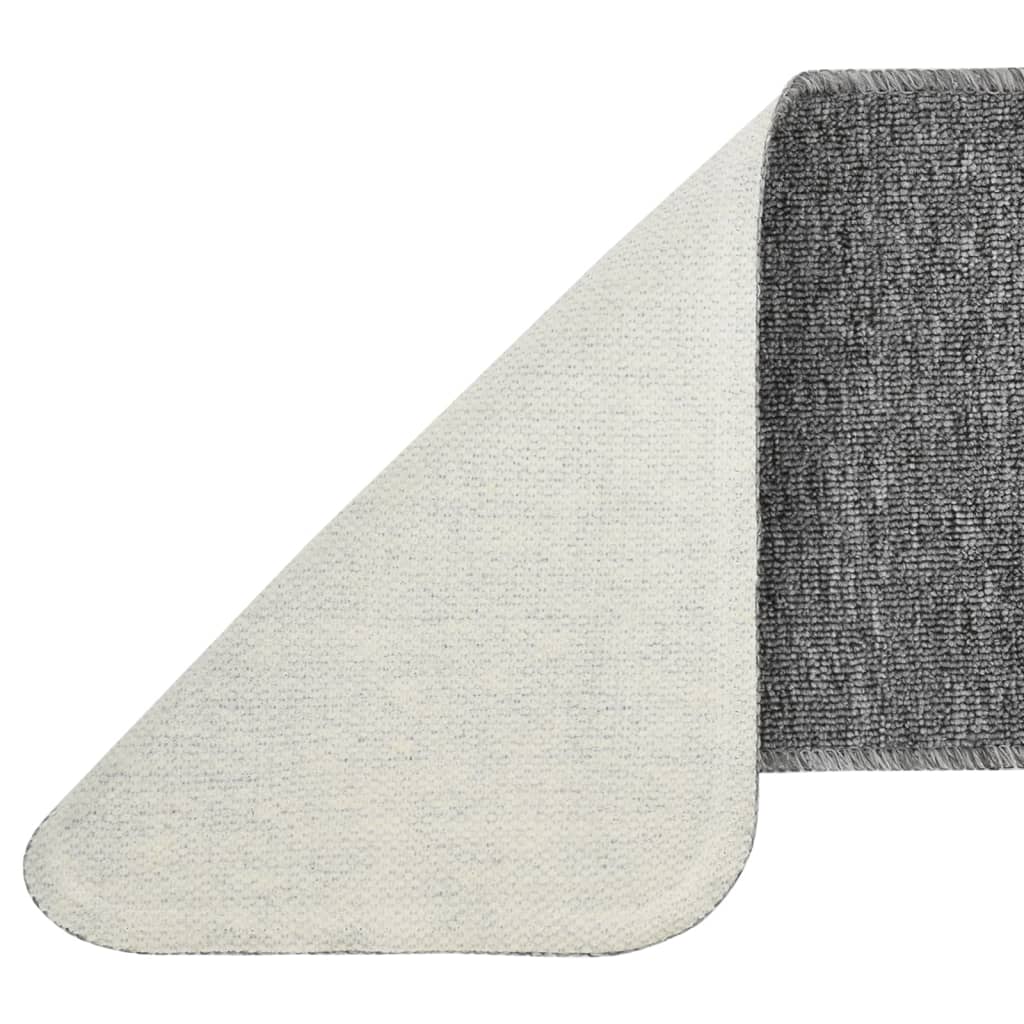 Trapmatten 15 st anti-slip rechthoekig 75x20 cm grijs is nu te koop bij PeponiXL, paradijselijk wonen!