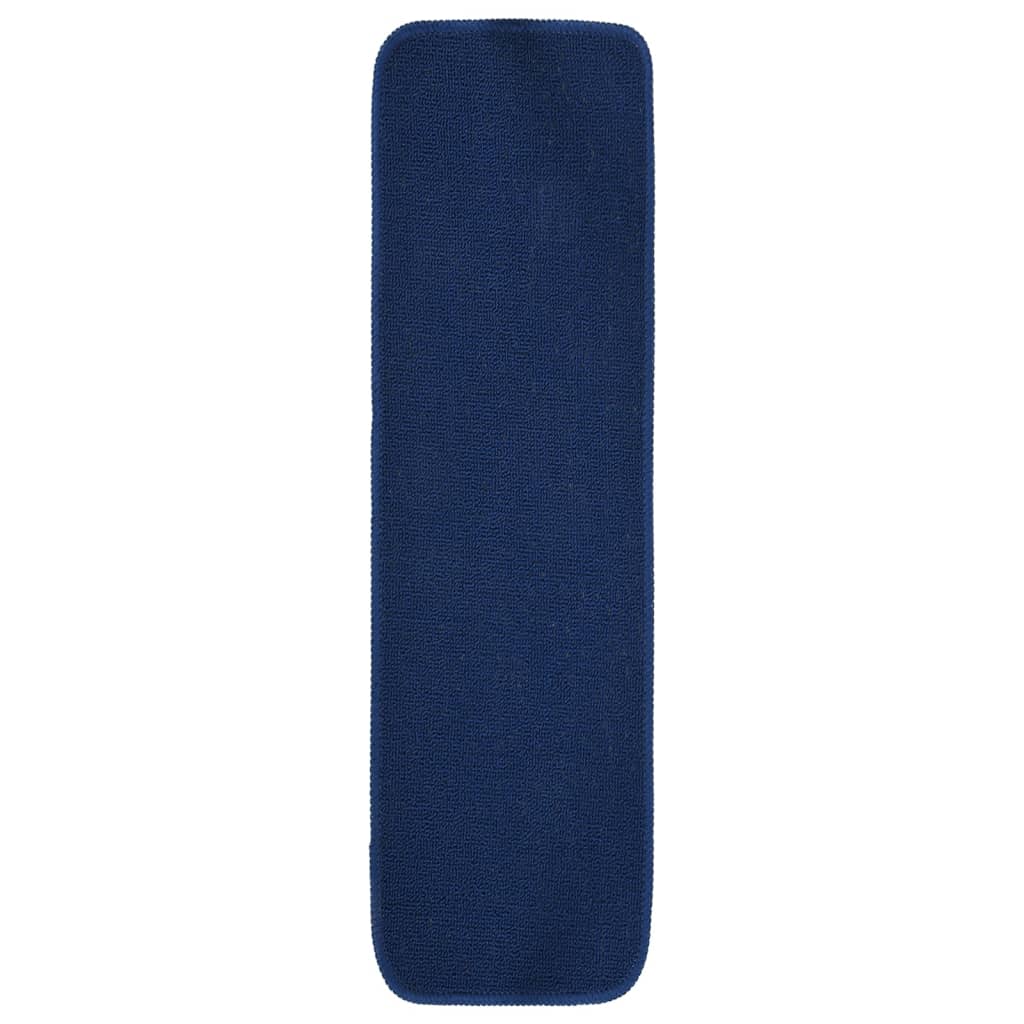 Trapmatten 15 st anti-slip rechthoekig 75x20 cm marineblauw is nu te koop bij PeponiXL, paradijselijk wonen!