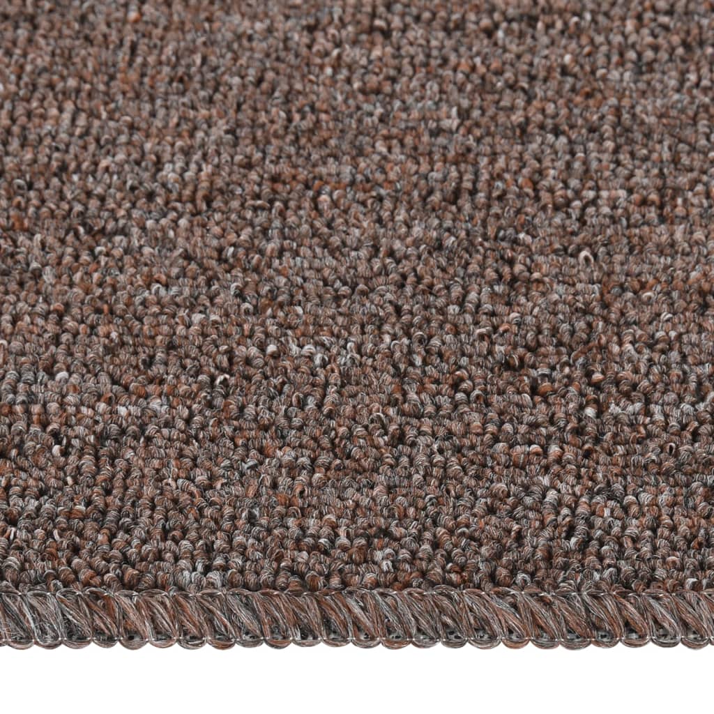 Trapmatten 15 st anti-slip rechthoekig 60x25 cm bruin is nu te koop bij PeponiXL, paradijselijk wonen!