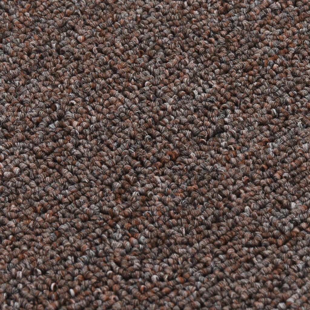Trapmatten 15 st anti-slip rechthoekig 75x20 cm bruin is nu te koop bij PeponiXL, paradijselijk wonen!