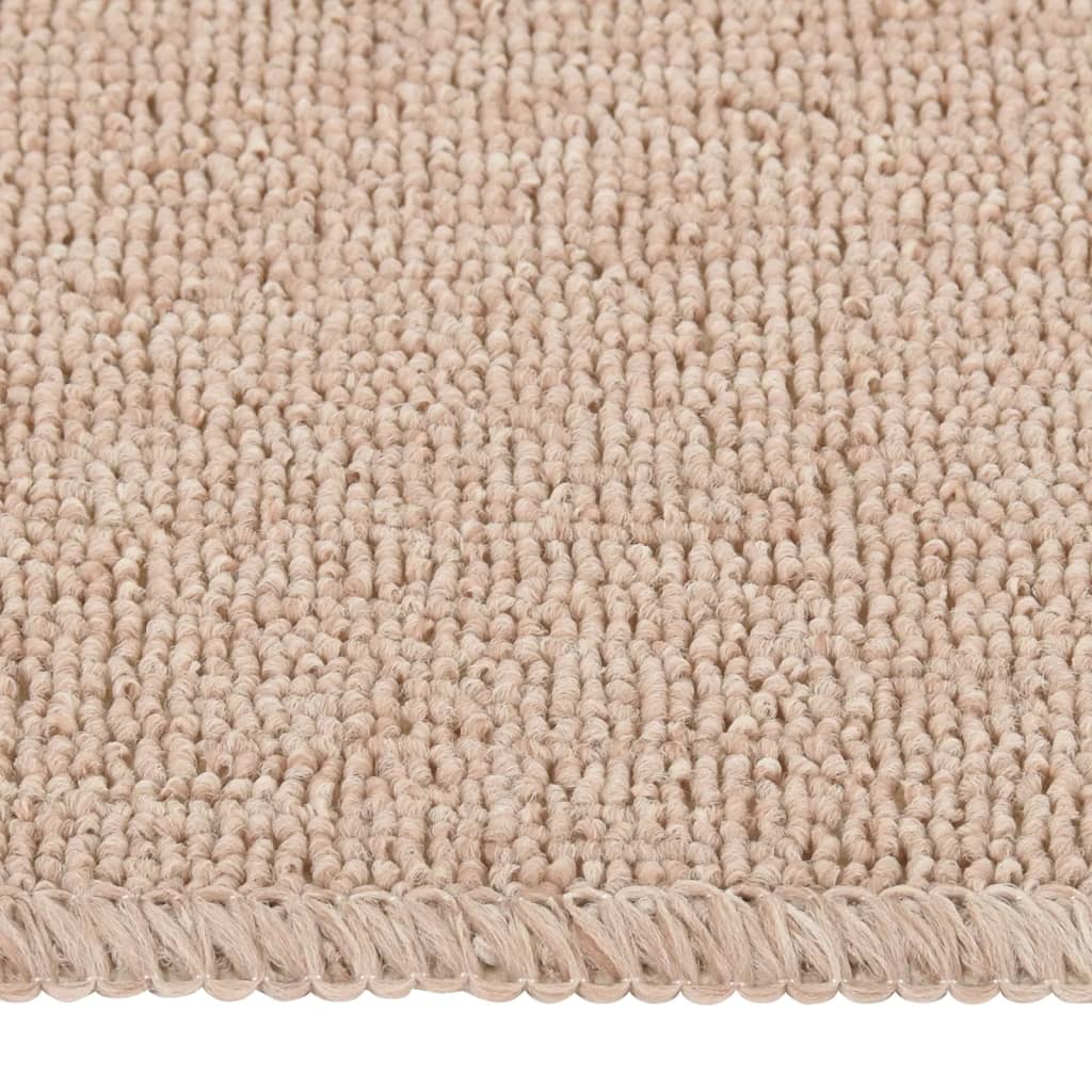 Trapmatten 15 st anti-slip rechthoekig 60x25 cm beige is nu te koop bij PeponiXL, paradijselijk wonen!