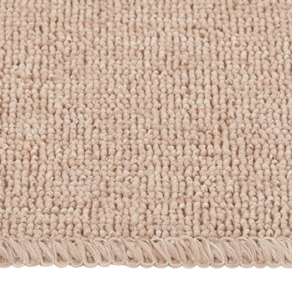 Trapmatten 15 st anti-slip rechthoekig 75x20 cm beige is nu te koop bij PeponiXL, paradijselijk wonen!