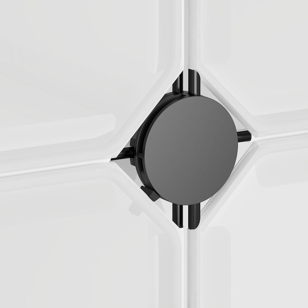 Opbergkubus organizer met 15 vakken en deuren transparant PP is nu te koop bij PeponiXL, paradijselijk wonen!