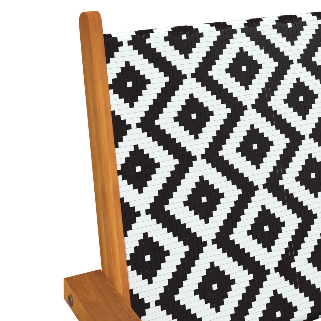 Tuinstoelen 8 stuks massief acaciahout is nu te koop bij PeponiXL, paradijselijk wonen!