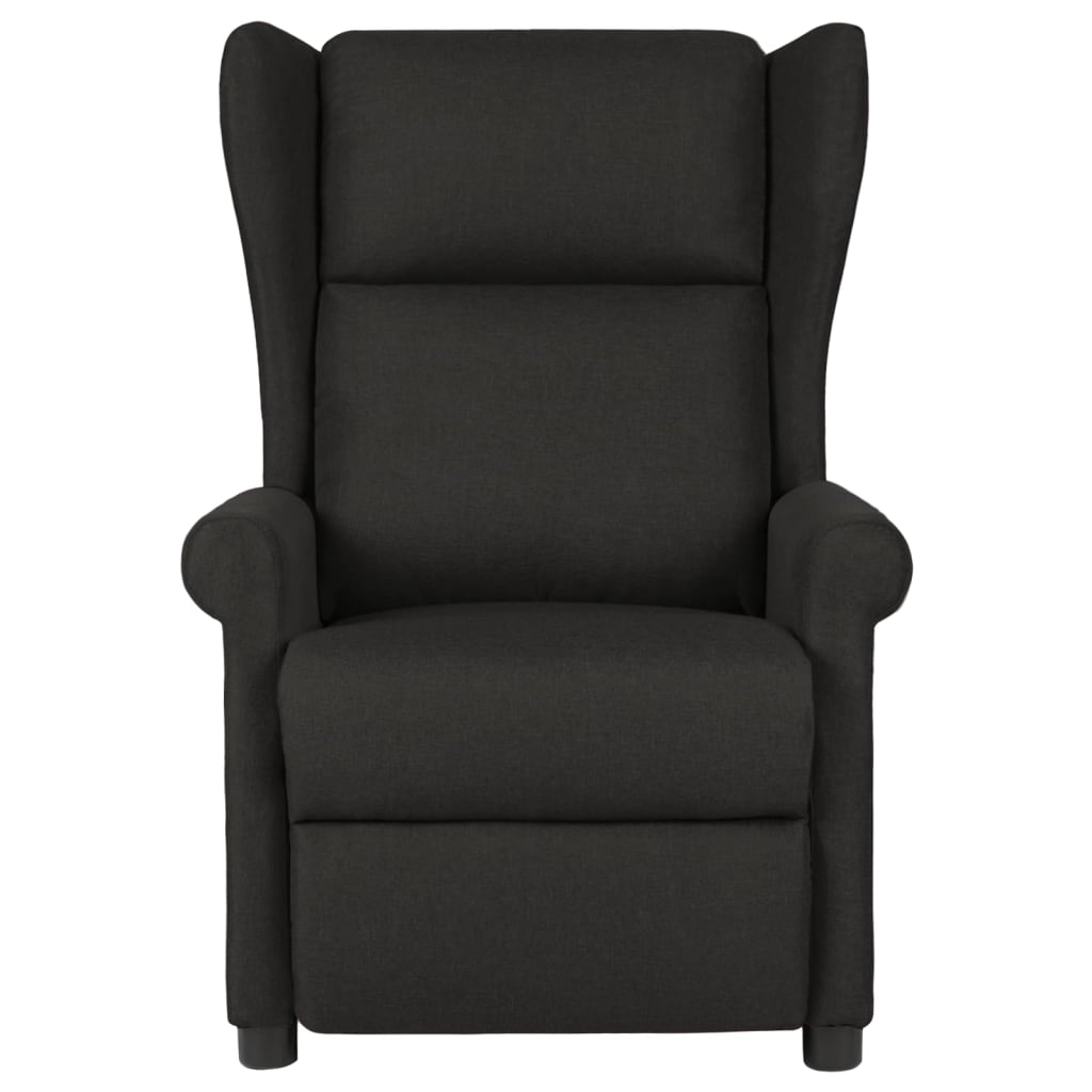 Fauteuil verstelbaar stof zwart is nu te koop bij PeponiXL, paradijselijk wonen!