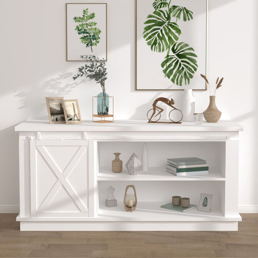 Ophangset voor minischuifdeur 200 cm koolstofstaal wit is nu te koop bij PeponiXL, paradijselijk wonen!