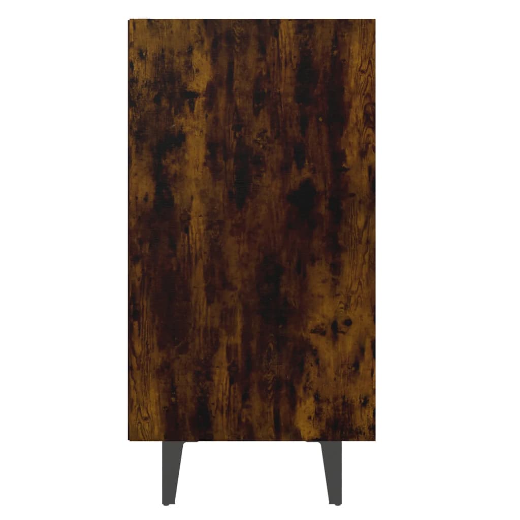 Dressoir 103,5x35x70 cm bewerkt hout gerookt eikenkleurig is nu te koop bij PeponiXL, paradijselijk wonen!