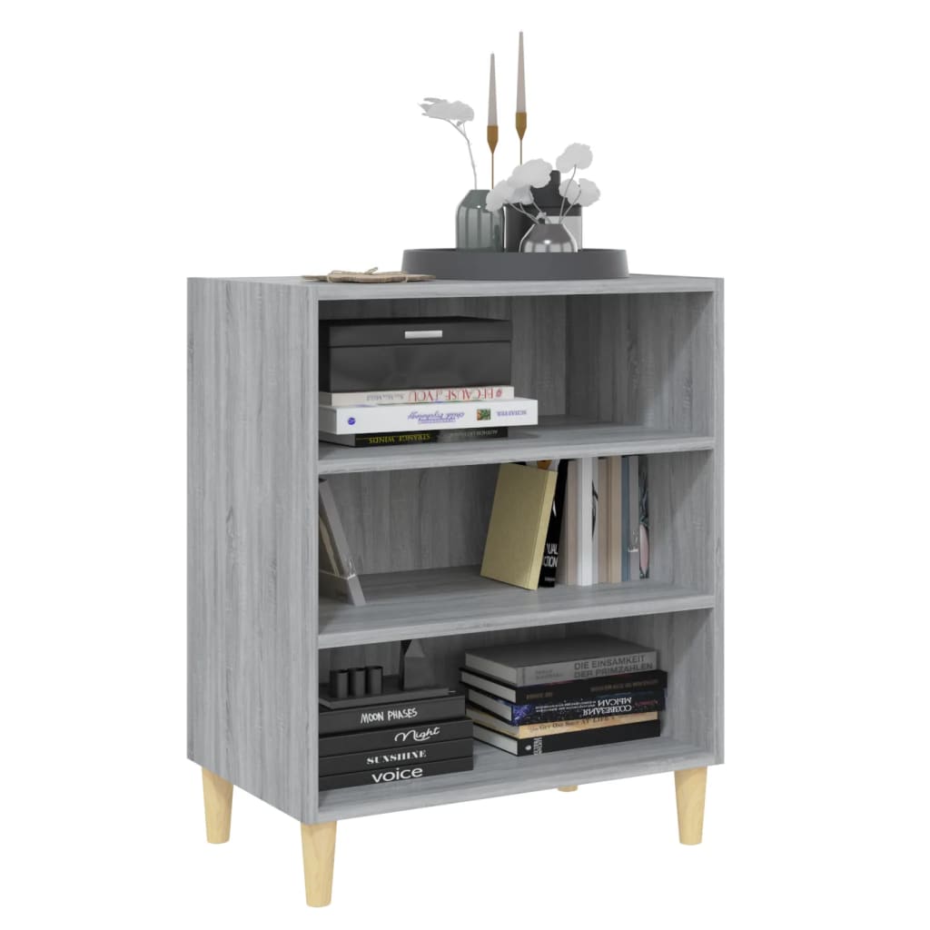 Dressoir 57x35x70 cm bewerkt hout grijs sonoma eikenkleurig is nu te koop bij PeponiXL, paradijselijk wonen!
