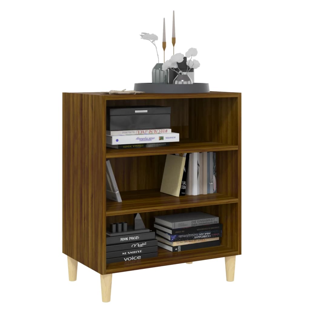 Dressoir 57x35x70 cm spaanplaat bruin eikenkleur is nu te koop bij PeponiXL, paradijselijk wonen!