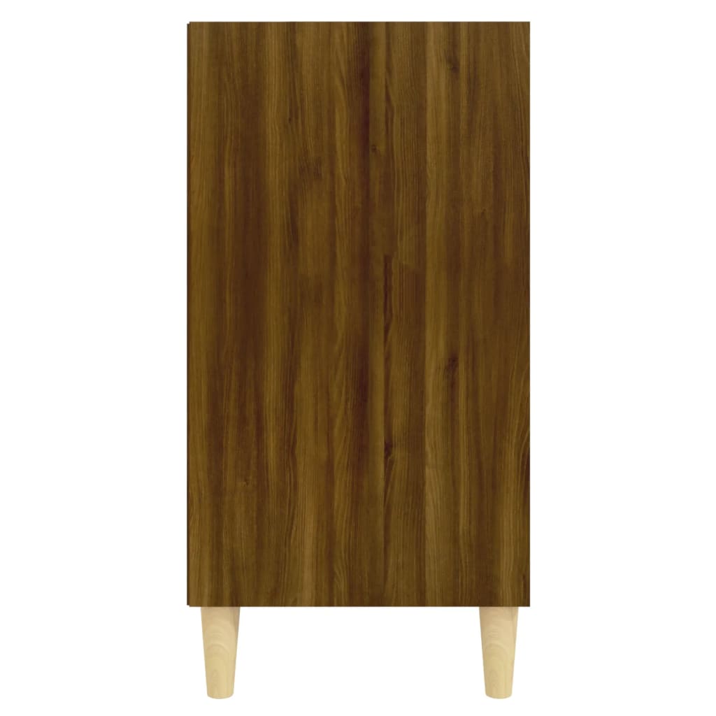 Dressoir 57x35x70 cm spaanplaat bruin eikenkleur is nu te koop bij PeponiXL, paradijselijk wonen!