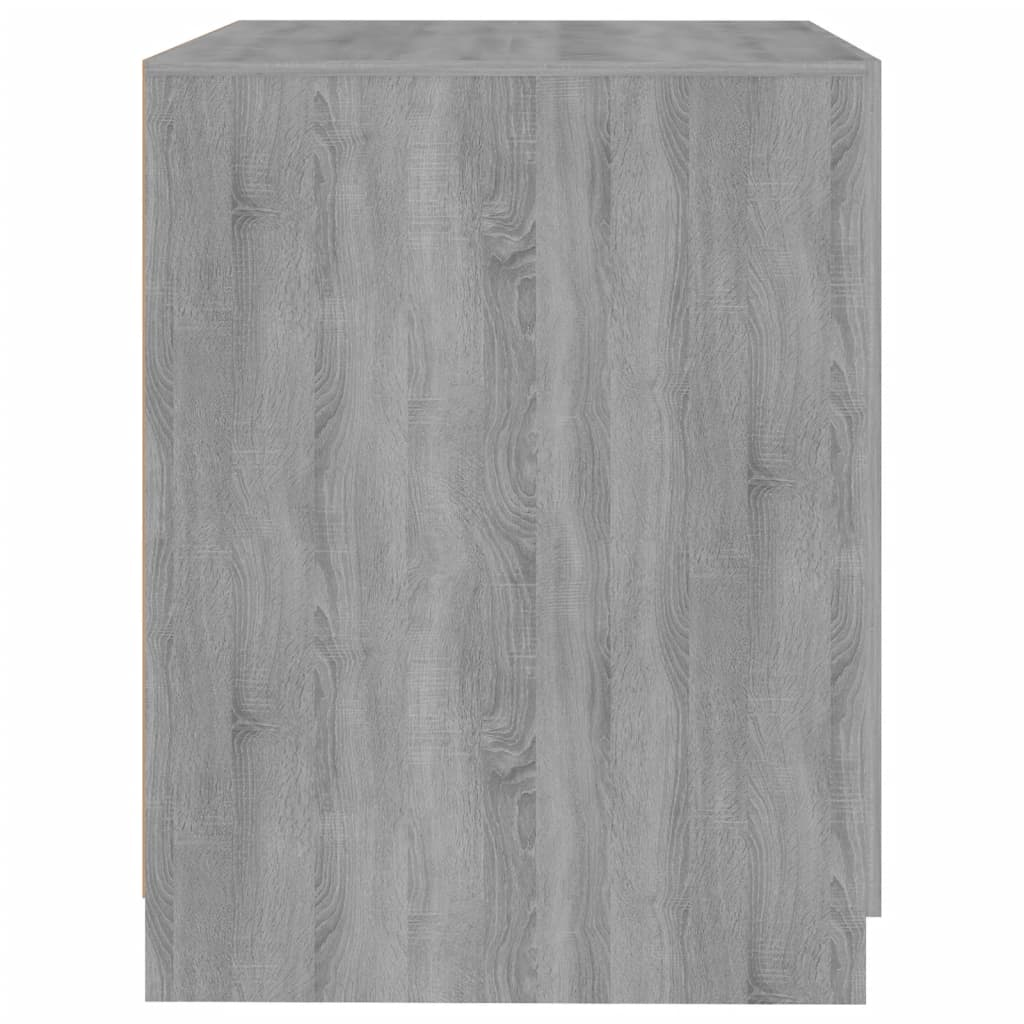 Wasmachinekast 71x71,5x91,5 cm grijs sonoma eikenkleurig is nu te koop bij PeponiXL, paradijselijk wonen!