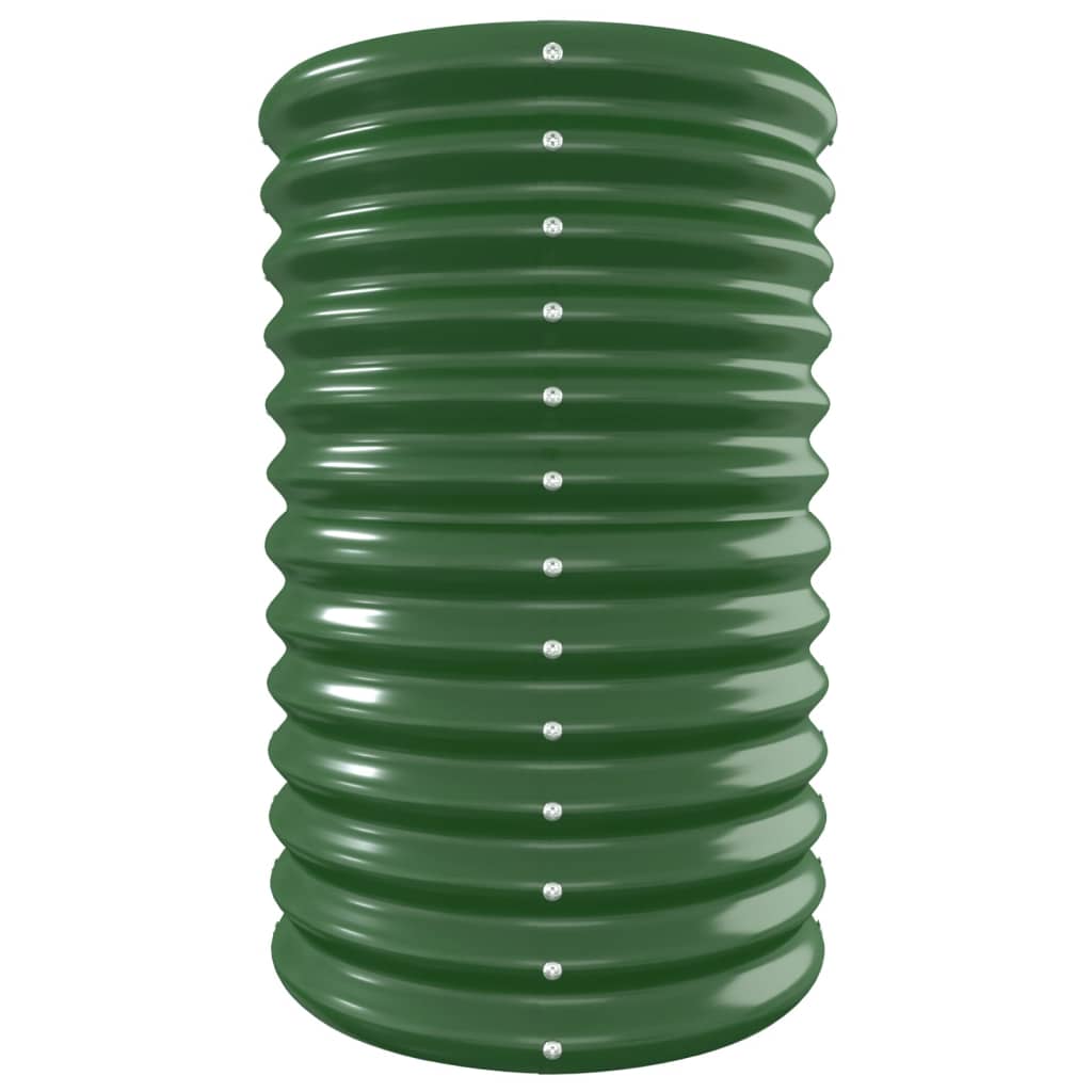 Plantenbak 332x40x68 cm gepoedercoat staal groen is nu te koop bij PeponiXL, paradijselijk wonen!