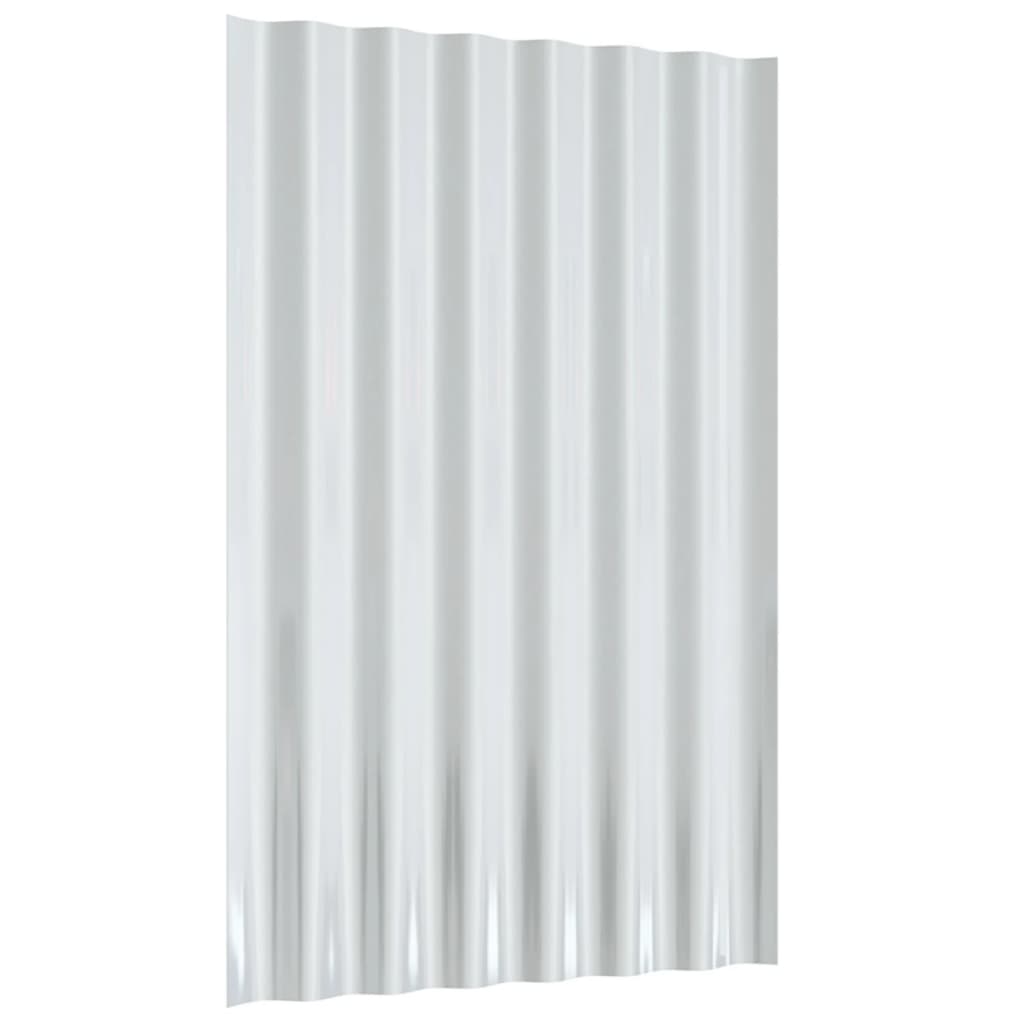 Dakpanelen 12 st 60x36 cm gegalvaniseerd staal groen is nu te koop bij PeponiXL, paradijselijk wonen!