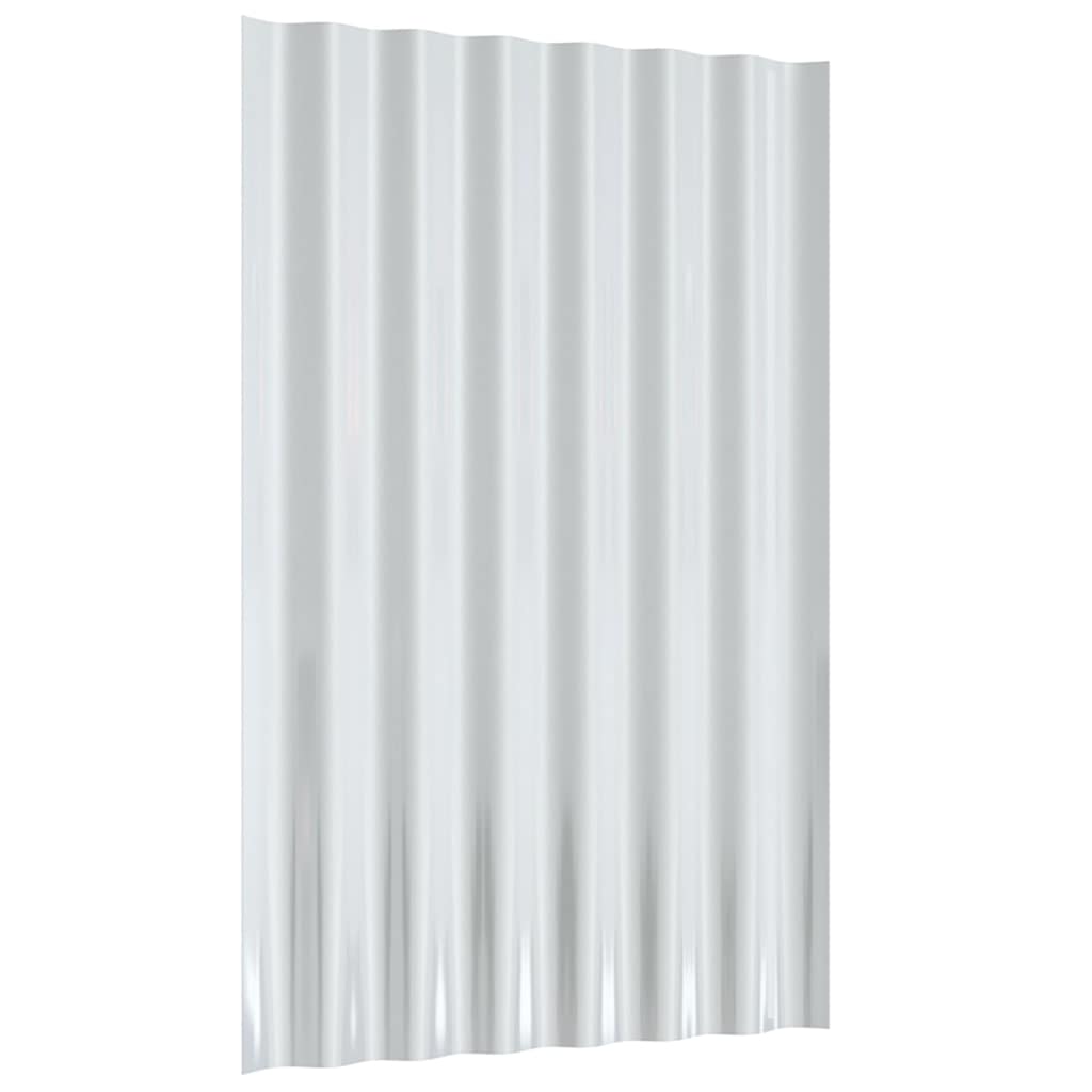Dakpanelen 12 st 60x36 cm gegalvaniseerd staal antracietkleurig is nu te koop bij PeponiXL, paradijselijk wonen!