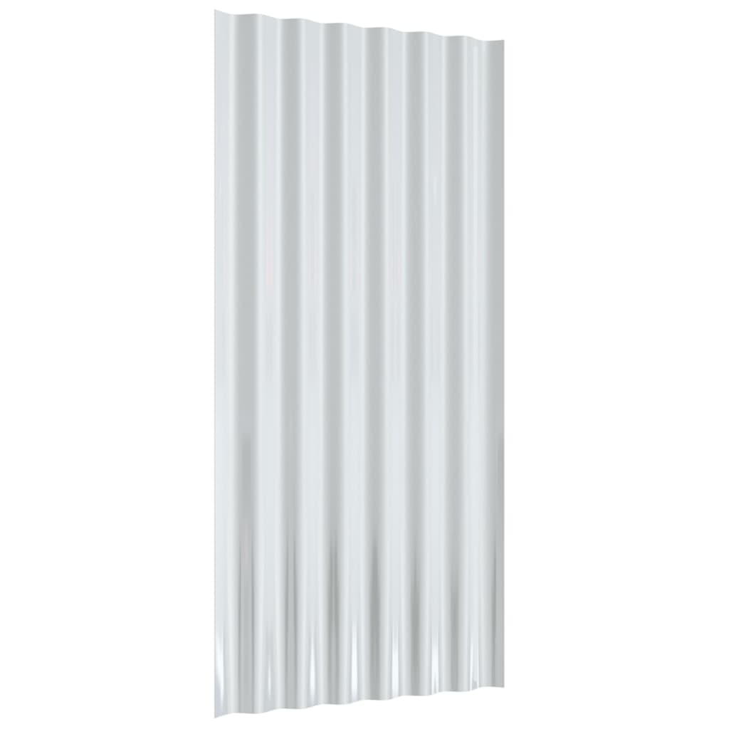 Dakpanelen 12 st 80x36 cm gegalvaniseerd staal groen is nu te koop bij PeponiXL, paradijselijk wonen!
