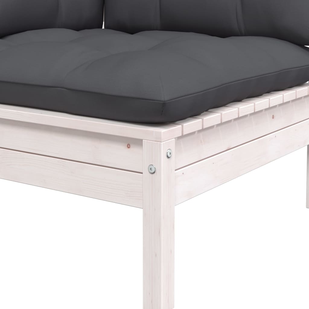 8-delige Loungeset met kussens massief grenenhout is nu te koop bij PeponiXL, paradijselijk wonen!