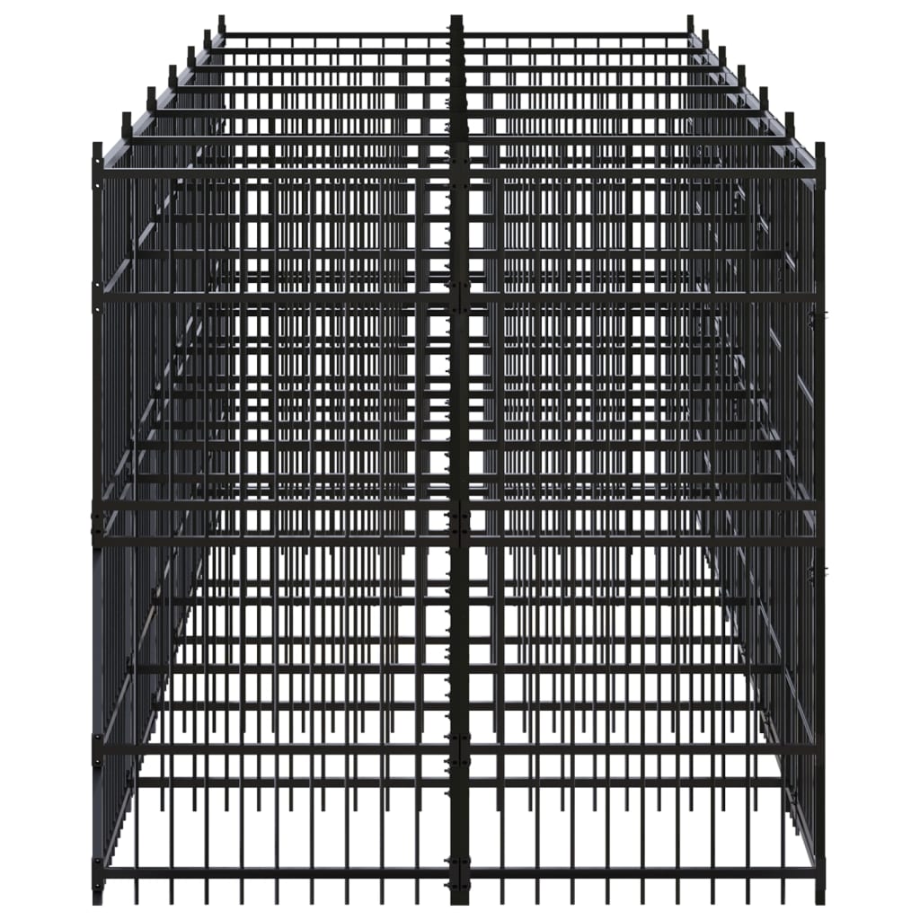 Hondenkennel 11,06 m² staal is nu te koop bij PeponiXL, paradijselijk wonen!